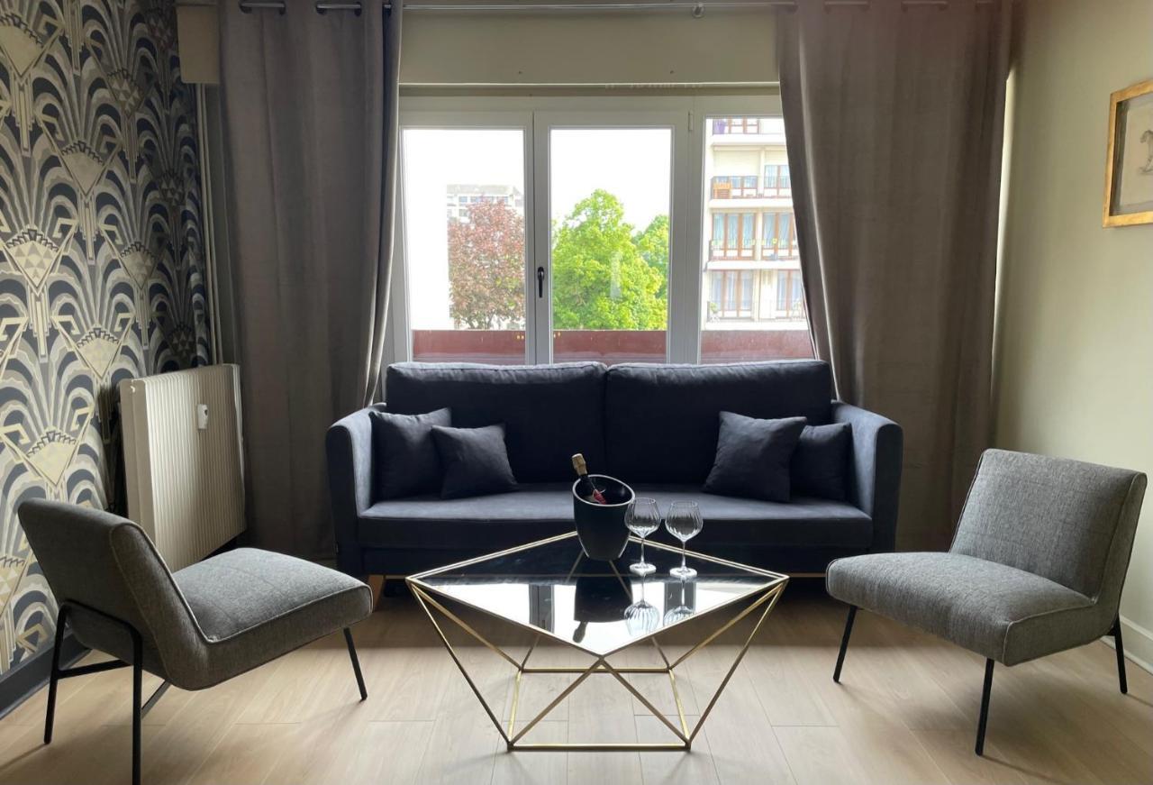 Appartement De Charme Au Pied De La Basilique Saint Remi Reims Luaran gambar